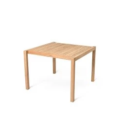 AH901 / AH902 Outdoor Dining Tables By Alfred Homann -Home Furnishings Shop AH902 teak untreated side