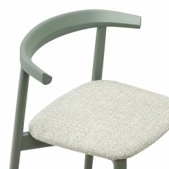 Ando Chair - Upholstered By De La Espada -Home Furnishings Shop AndoChairbyMatthewHiltonincovepaintedashandSafire006 1