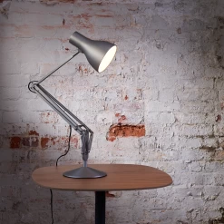 Type 75 Desk Lamp By Anglepoise -Home Furnishings Shop AnglepoiseType75DeskLampSilverLustre1