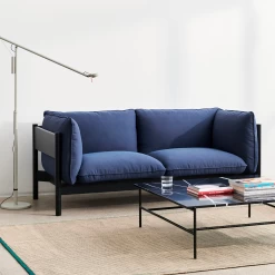 Arbour Sofa 2 Seater By Hay 14 Arbour Sofa 2 Seater By Hay -Home Furnishings Shop Arbour2SeaterSteelcutTrio796blackwblacquerbeech Arbour2SeaterLinenGriddarkbeigebottlegreenwblacquerbeech Tapisblackandgreen