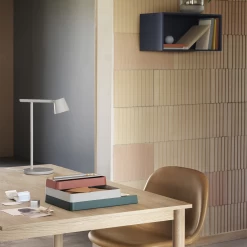 Arrange Desktop Configuration No.2 Multicolour By Big Game For Muuto 9 Arrange Desktop Configuration No.2 Multicolour By Big Game For Muuto -Home Furnishings Shop Arrange Desktop Series Linear Wood Table 140 tip table lamp grey Mini Stacked midnight blue fiber side cognac chrome muuto med res