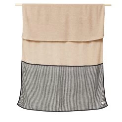 Aymara Plaid Rib Light Brown By Form And Refine