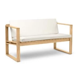 BK12 Lounge Sofa By Carl Hansen & Søn -Home Furnishings Shop BK12 teak untreated CUBK12 canvas5453 side
