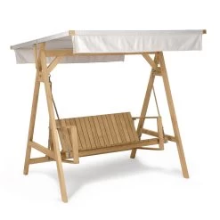 Swing Sofa By Carl Hansen & Søn -Home Furnishings Shop BK17 teak untreated canvas5453 BK13 teak untreated side