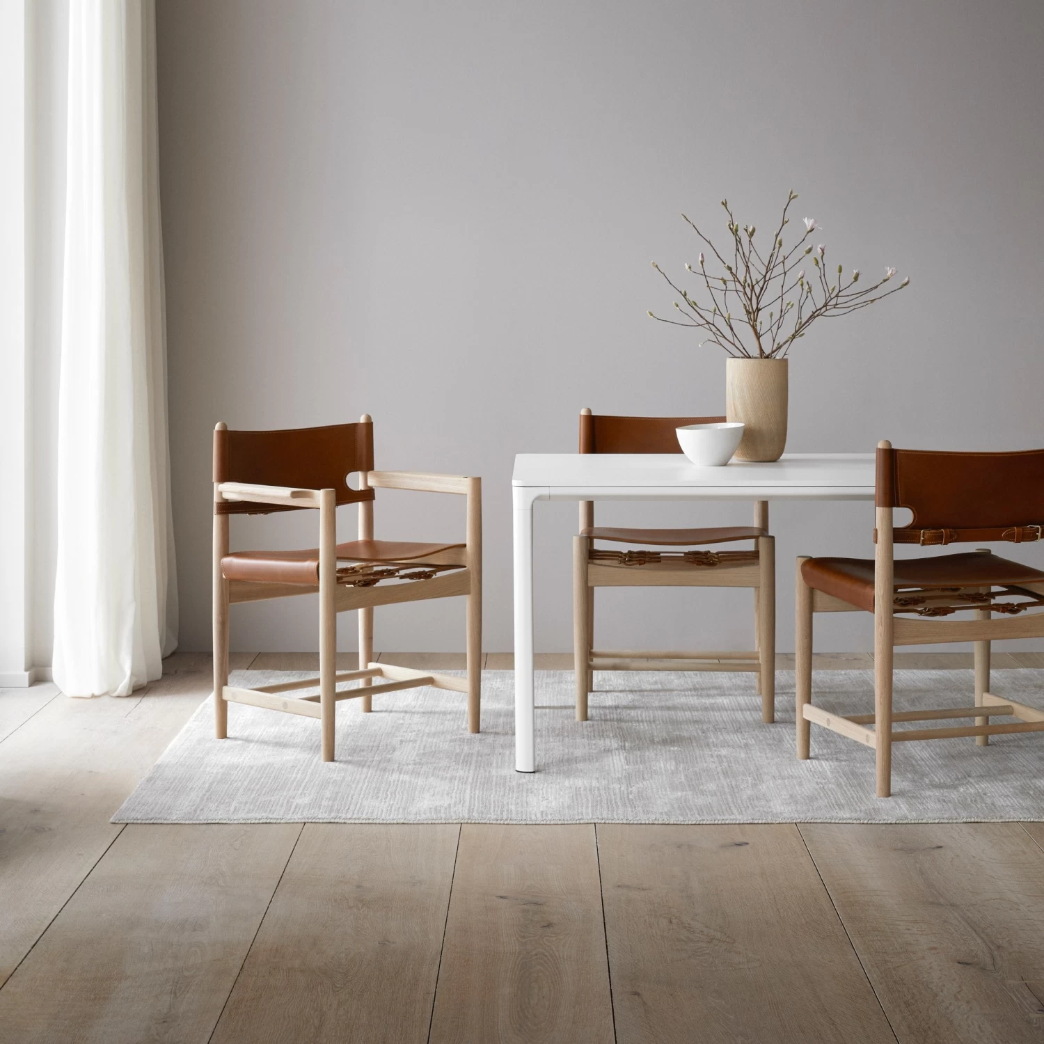 Spanish Dining Chair With Arms By Fredericia 10 Spanish Dining Chair With Arms By Fredericia - Image 8