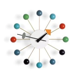 Ball Clock By Vitra 11 Ball Clock By Vitra -Home Furnishings Shop Ball Clock multicoloured 154911 master