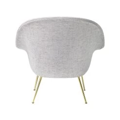 Bat Lounge Chair Low Back Conic Base By Gubi 11 Bat Lounge Chair Low Back Conic Base By Gubi -Home Furnishings Shop Bat LoungeChair LowBack Conic FullyUpholstered Brass Kvadrat Sonar3 124 Back