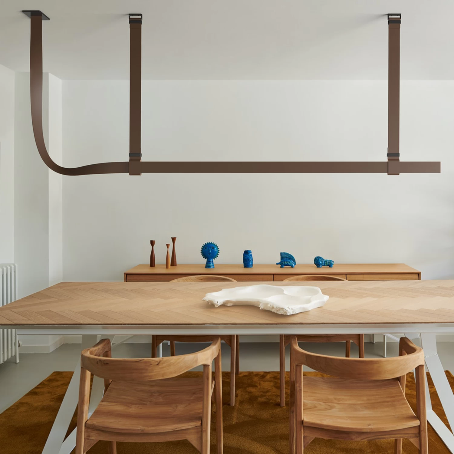 Belt Pendant Light Leather By Ronan & Erwan Bouroullec For Flos 4 Belt Pendant Light Leather By Ronan & Erwan Bouroullec For Flos - Image 2