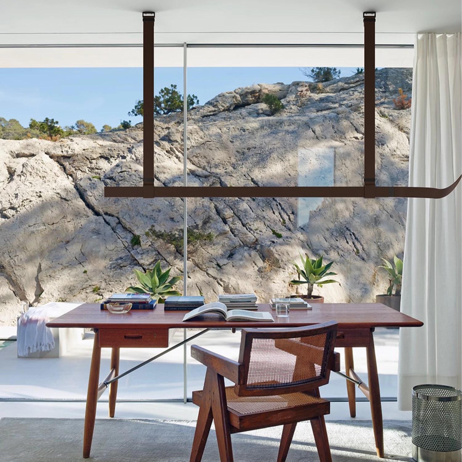 Belt Pendant Light Leather By Ronan & Erwan Bouroullec For Flos 5 Belt Pendant Light Leather By Ronan & Erwan Bouroullec For Flos - Image 3