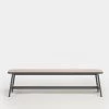 Bench Three By Another Country -Home Furnishings Shop BenchThreeGrey