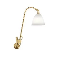 Bestlite BL6 Brass For Hardwiring By Gubi -Home Furnishings Shop Bestlite BL6 WallLamp US Brass BoneChina Hardwire