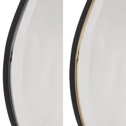 Pond Mirror By Ferm Living -Home Furnishings Shop Brass DarkChrome