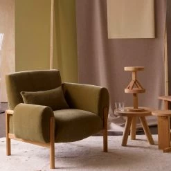 Bruno Armchair By Ilse Crawford & Oscar Peña For SCP -Home Furnishings Shop BrunoYarnCollective