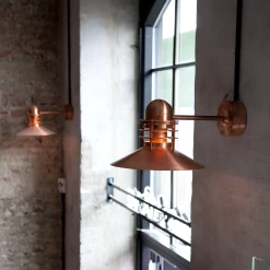 Nyhavn Wall Light By Alfred Homann & Ole V. Kjær For Louis Poulsen -Home Furnishings Shop Cocks and Cows 18 01535