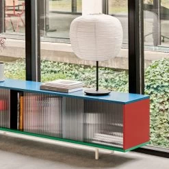 Common Table Lamp By Hay -Home Furnishings Shop ColourCabinetFloorLmulti CommonRicePaperShadePeach CommonTableLampsoftblack