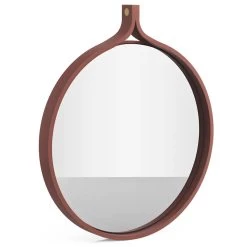 Comma Round Mirror By Swedese -Home Furnishings Shop CommaEnglishRed