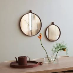 Comma Round Mirror By Swedese -Home Furnishings Shop CommaMirrorLifestyle 1