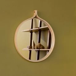 Comma Round Mirror By Swedese -Home Furnishings Shop CommaMirrorLifestyle