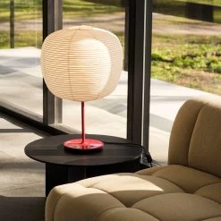 Common Table Lamp By Hay -Home Furnishings Shop CommonRicePaperShadePeach CommonTableLampred QuiltonWideMiddleModuleFS303Mode014
