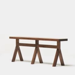 Commune Bench By Neri & Hu -Home Furnishings Shop Commune Bench by Neri Hu in walnut