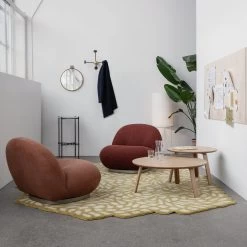 Pacha Lounge Chair Swivel Base By Gubi 13 Pacha Lounge Chair Swivel Base By Gubi -Home Furnishings Shop Contract PachaLoungeChair TSConsole RandaccioWallMirror MategotCoatRack PaperCoffeeTable PD2FloorLamp On