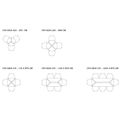 Copenhague Deux CPH 220 Round Table By Hay -Home Furnishings Shop CopenhagueDeuxSeatingOverview