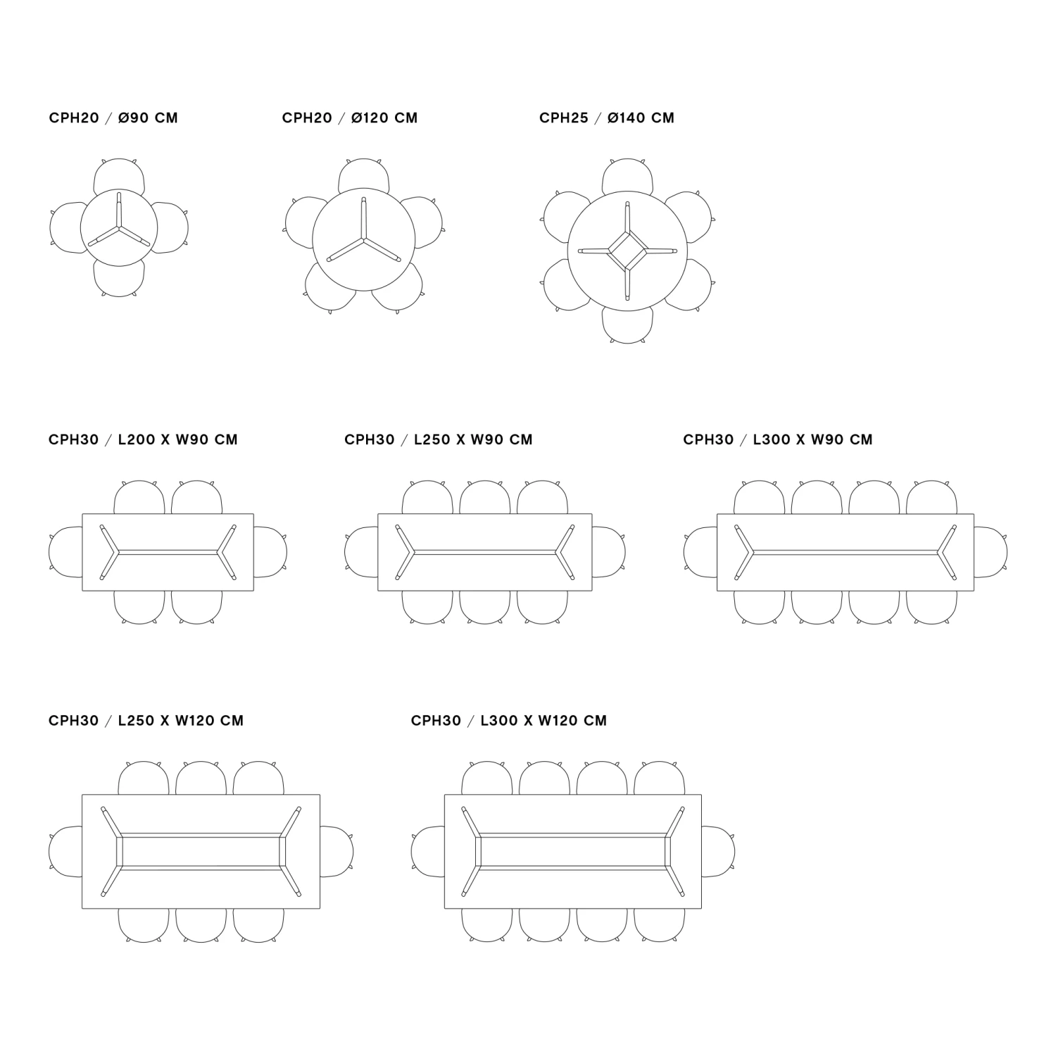 Copenhague Dining Table CPH 30 By Hay 7 Copenhague Dining Table CPH 30 By Hay - Image 5