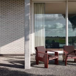 Crate Seat Cushions By Rietveld Originals X HAY 28 Crate Seat Cushions By Rietveld Originals X HAY -Home Furnishings Shop CrateLoungeChairironredwblacqueredpinewood CrateFoldingCushionironred 004d7440 9a18 4595 a0f7 eb2fc048f8e1