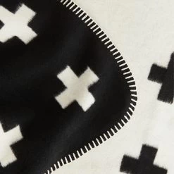 Cross Blanket By Pia Wallen 14 Cross Blanket By Pia Wallen -Home Furnishings Shop CrossDetail