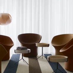 Drum Table By Swedese 11 Drum Table By Swedese -Home Furnishings Shop DrumTableLifestyle 1