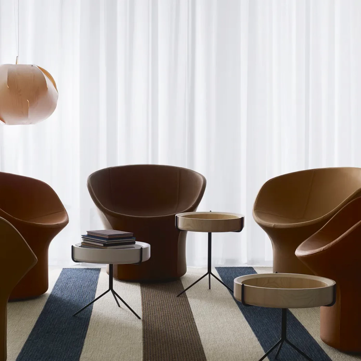 Drum Table By Swedese 7 Drum Table By Swedese - Image 5