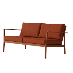 Eos 2-Seater Sofa By Case -Home Furnishings Shop EOS Sofa 2 Seat rust Angle