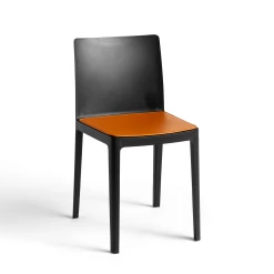Élémentaire Indoor Seat Pad By Hay -Home Furnishings Shop ElementaireChairanthracitew.Seatpadcognacleather WB