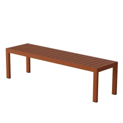 Eos Bench By Case -Home Furnishings Shop EosBenchRust