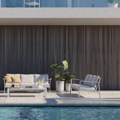 Eos 3-Seater Sofa By Case -Home Furnishings Shop Eos Sofa main view white