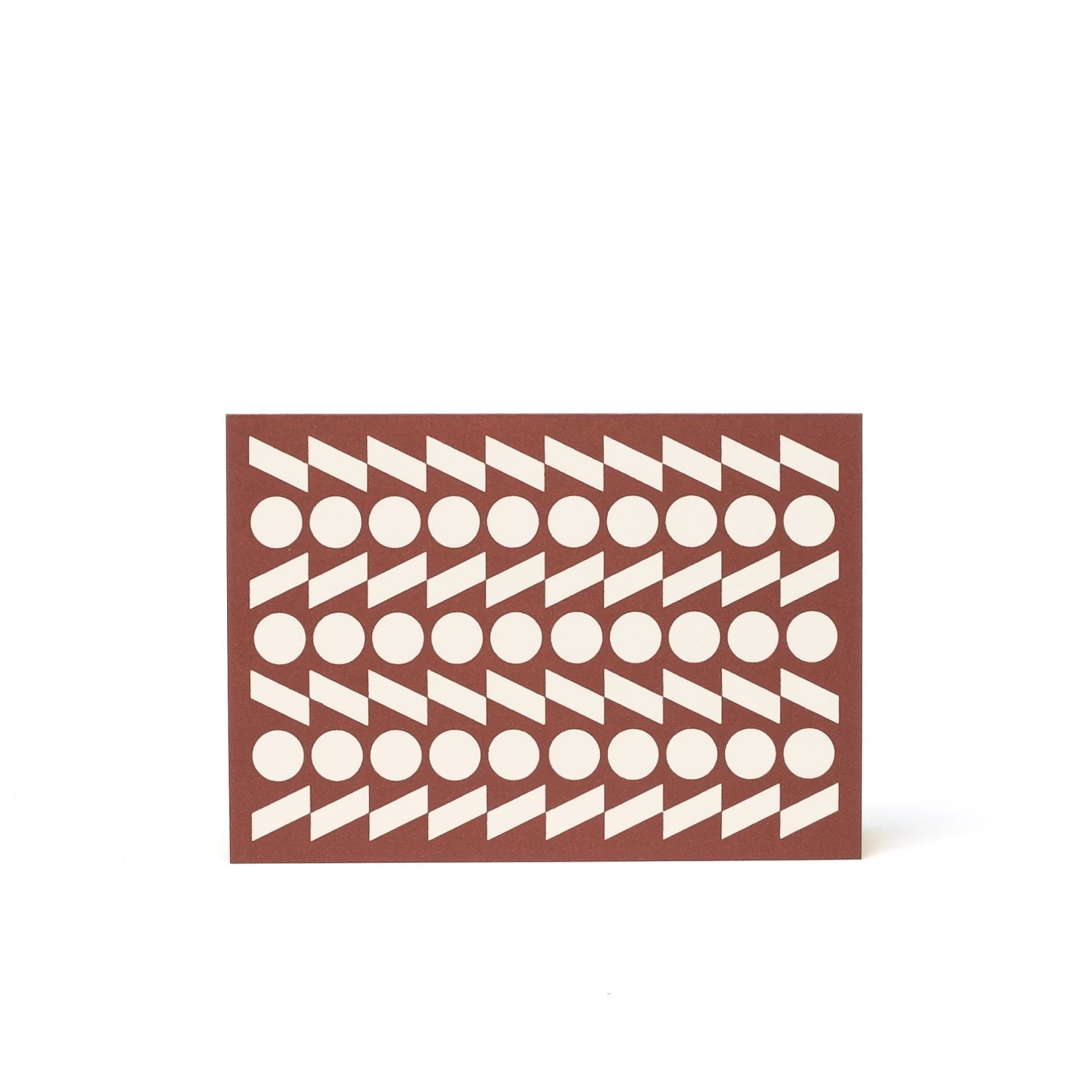 Rhythm Letterpress Card In Terracotta By Esme Winter 3 Rhythm Letterpress Card In Terracotta By Esme Winter