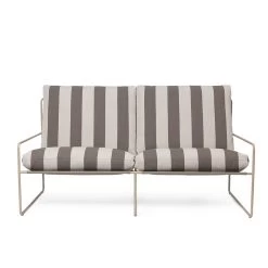 Desert Sofa 2 Seater By Ferm Living -Home Furnishings Shop FLCashmereStripes f2aedfe7 5041 4006 85b6 3eafbb860a87
