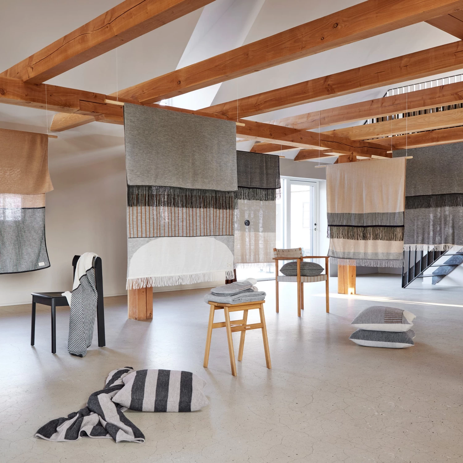 Aymara Cushion Pattern Grey By Form And Refine 6 Aymara Cushion Pattern Grey By Form And Refine - Image 4