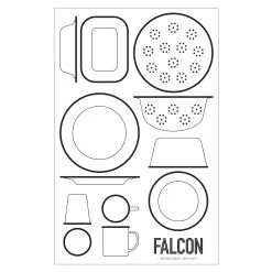 Tea Towel By Falcon Enamelware