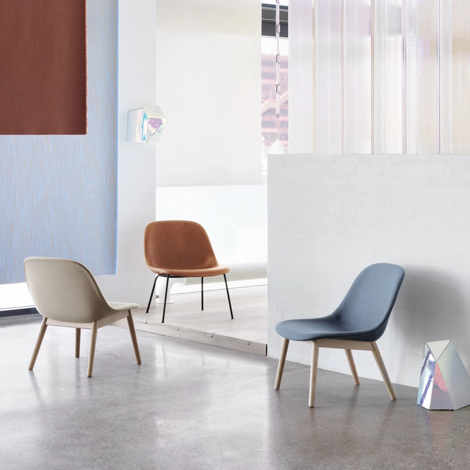 Fiber Lounge Chair Wood Base By Muuto 4 Fiber Lounge Chair Wood Base By Muuto - Image 2