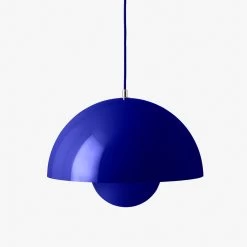 Flowerpot Pendant VP7 By &Tradition 28 Flowerpot Pendant VP7 By &Tradition -Home Furnishings Shop FlowerpotVP7CobaltBlue off