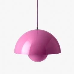 Flowerpot Pendant VP7 By &Tradition 27 Flowerpot Pendant VP7 By &Tradition -Home Furnishings Shop FlowerpotVP7TangyPink off