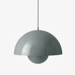Flowerpot Pendant VP7 By &Tradition 41 Flowerpot Pendant VP7 By &Tradition -Home Furnishings Shop FlowerpotVP7 Stoneblue