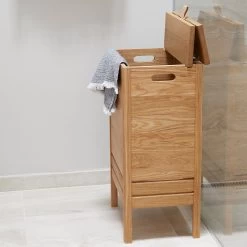 Home Furnishings Shop -Home Furnishings Shop FormandRefine A Line loundry Box Oak Bathroom