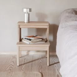 A Line Stepstool By Form And Refine -Home Furnishings Shop FormandRefine Bedroom A line stepstool White Oak