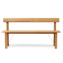 Position Bench 155 By Form And Refine -Home Furnishings Shop FormandRefine Position bench oak 01