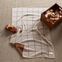 Aymara Kids Plaid New Squares By Form And Refine 9 Aymara Kids Plaid New Squares By Form And Refine -Home Furnishings Shop FormandRefine Textiles Aymara Kids plaid New Square