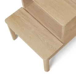 Home Furnishings Shop -Home Furnishings Shop FormandRefine A Line Step Stool White oak detail top