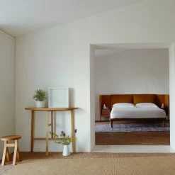 Dubois Bed Low Headboard With Tables By Luca Nichetto -Home Furnishings Shop FrameSofa TrioConsole CommuneStoolbyNeri HuandLowDuboisbyNichetto photoYukiSugiura