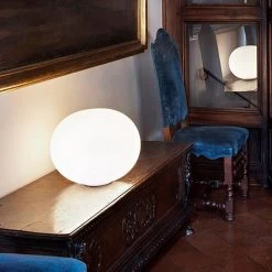 Glo-Ball Basic Table / Floor Lamp By Jasper Morrison For Flos -Home Furnishings Shop GloBallBasic2.hs